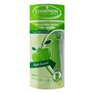 ถุงขยะแบบม้วน กลิ่นแอปเปิ้ล